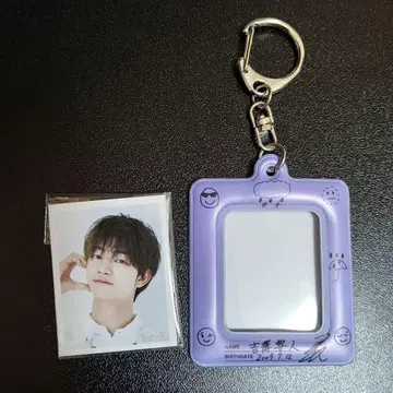 겐지부 요시자와 카나메 ID 포토 카드 홀더 + ID 사진