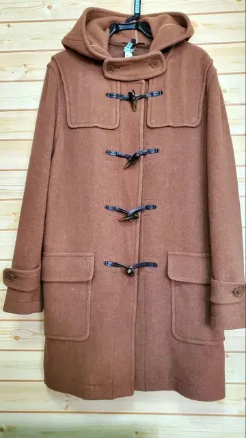 무인양품 남성용 울 더플 코트