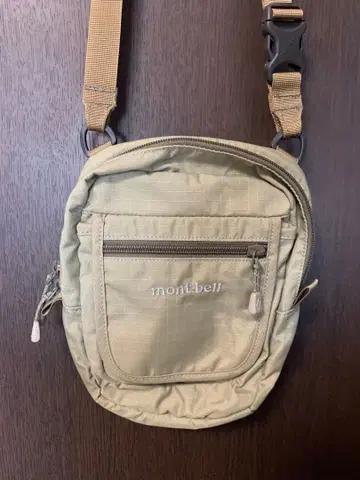 mont-bell 몽벨 숄더백 베이지