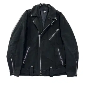 SCANNER 더블 라이더 자켓 블랙 남성용 L 상당