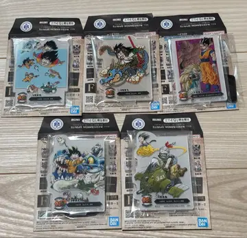 드래곤볼 제일복권 40주년 그 두 번째 F상 ACLLECT 5종 세트