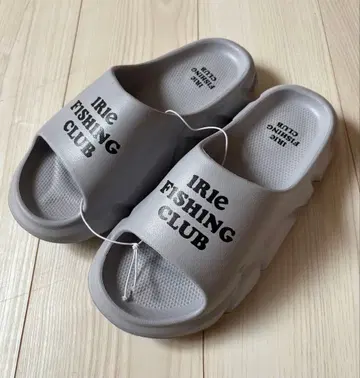 IRIE FISHING CLUB 슬라이드 샌들 그레이 40-41