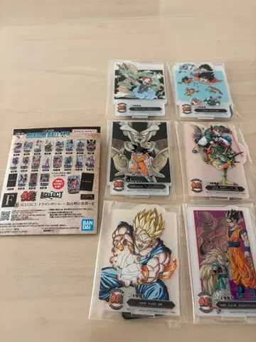 드래곤볼 제일복권 40th 그 두 번째 F상 ACLLECT 6개