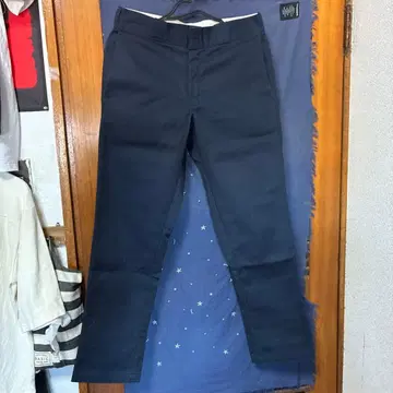 Dickies CHALLENGER 네이비 팬츠