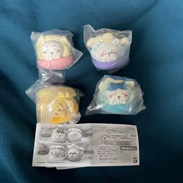 새상품 Chibiwa Chara Macaron 4종 세트