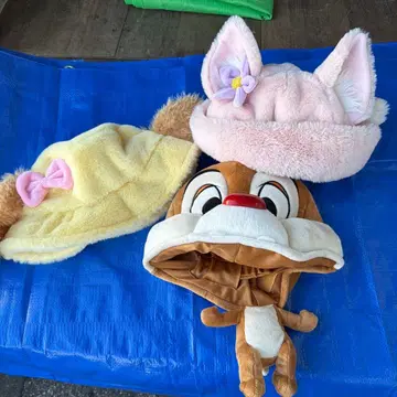 디즈니 캐릭터 모자 프리 사이즈 3세트