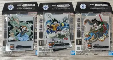 드래곤볼 제일복권 40주년 제2탄 F상 ACLLECT 3종 세트