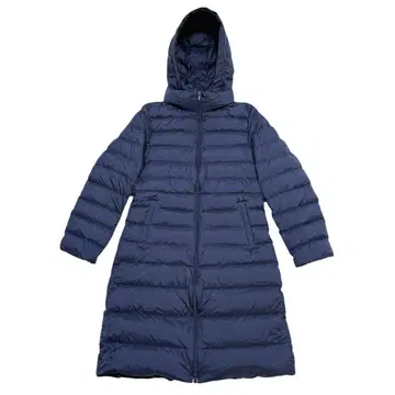 새상품급 유니클로 울트라 라이트 다운 롱 코트 L 네이비