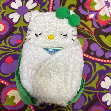 헬로키티 오제 한정판 물칸나 봉제 인형