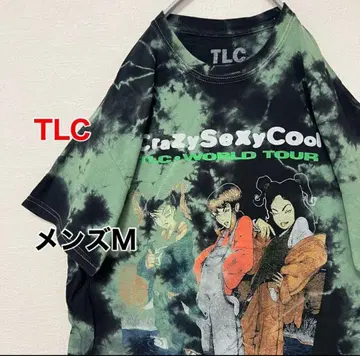 KB51 [ US 수입 ] TLC 셔츠 타이다이 블랙 그린