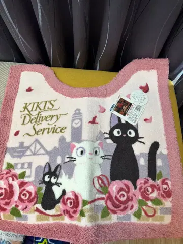 스튜디오 지브리 마녀 배달부 키키 지지 릴리 화장실 매트 세트 새상품