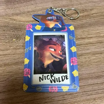 디즈니 주토피아 닉 폴라로이드 케이스 카드 홀더 닉 와일드