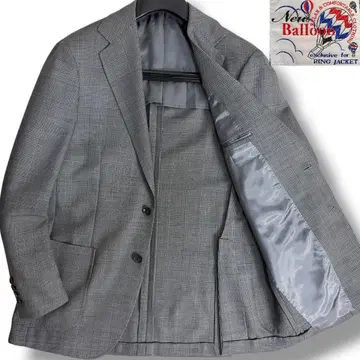 J5125 새상품급 링자켓 Balloon 글렌 체크 자켓 50