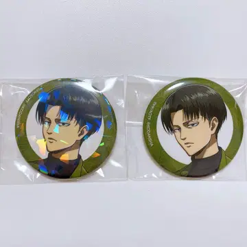 진격의 거인 토부 동물공원 콜라보 캔뱃지 홀로그램 특전