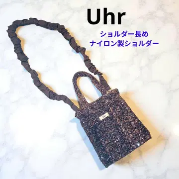 Uhr 스팽글 숄더백 나일론 숄더 그레이 완판템