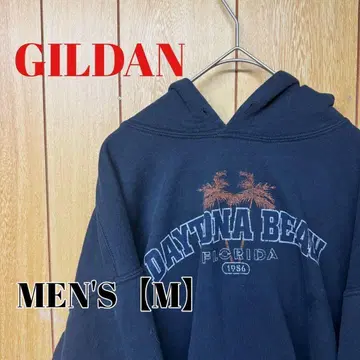 TR143 [US 수입 ] GILDAN(길단) 후드티 [남성용 M] 블랙