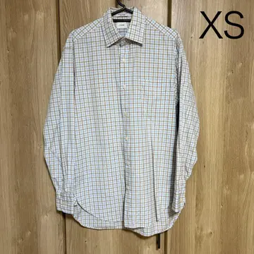 J.CREW 체크 무늬 긴팔 셔츠 XS
