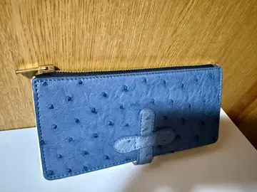 거의 미사용 Re;Born 가죽 장지갑