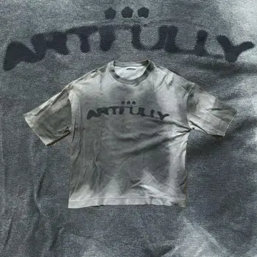 [ ZARA ] ANTI ULLY 그레이 티셔츠