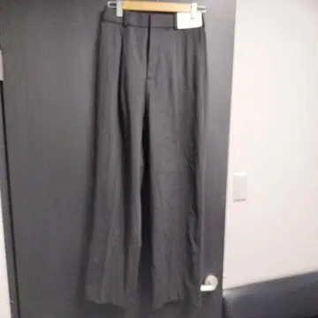 블랙 와이드 팬츠 M 사이즈