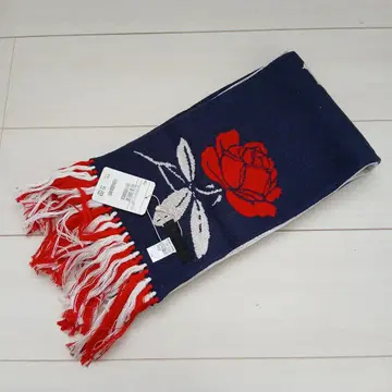 프릭스스토어 빈티지 머플러 빨간색 미사용