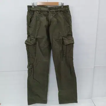 12.27 S759 백넘버 카고 팬츠 카키 M