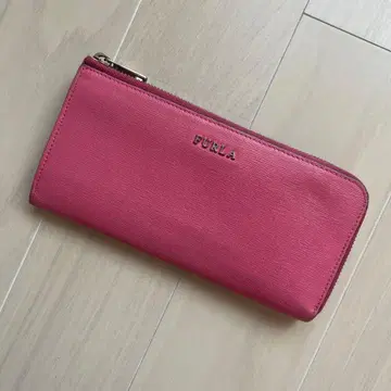 FURLA 핑크 장지갑