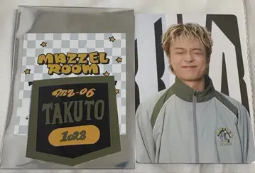 TAKUTO 마제베야 포토 카드 트레이딩 카드 MAZZEL