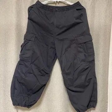 GU 카고 팬츠 블랙
