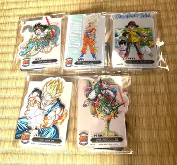 드래곤볼 제일복권 40th F상 아크릴 5종 세트