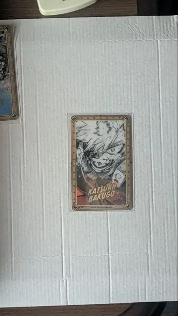 바쿠고 카츠키 금박 클리어 카드 히로아카전