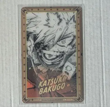 바쿠고 카츠키 금박 클리어 카드 히로아카전