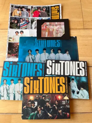 SixTONES GONG 여기에 돌아와줘 3형태 특전 포함