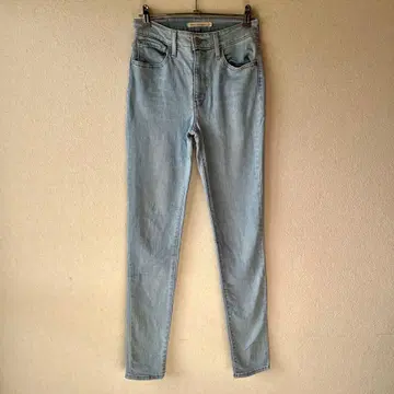 새상품급 Levi's 721 스키니 데님 팬츠 라이트 블루 27