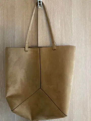 H&M 페이크 스웨이드 토트백