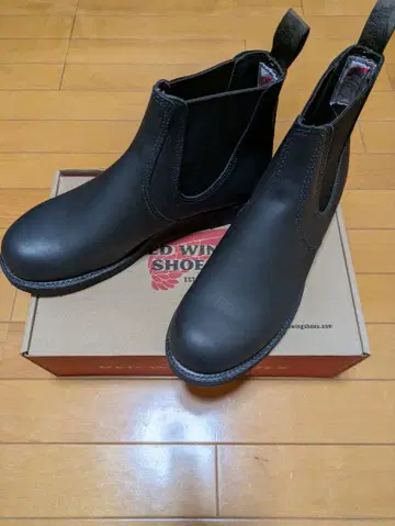 레드윙 사이드 고어 28cm 클래식 첼시 블랙 3194