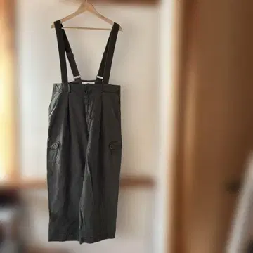 퓨어세신 서스펜더 카고 팬츠