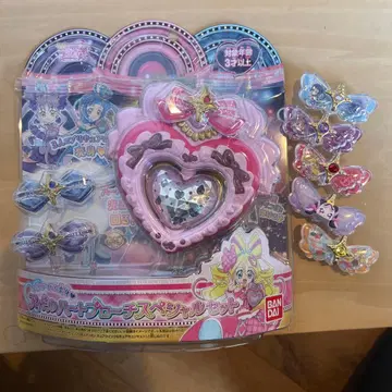 너와 아이돌 프리큐어 아이돌 하트 브로치 키라룬 리본 세트
