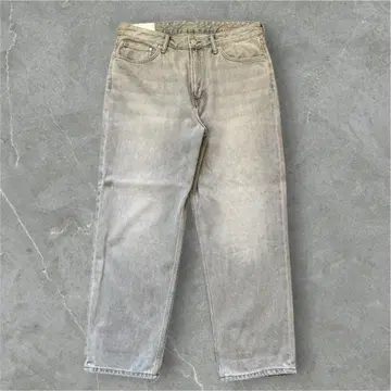 H&M 루즈 그레이 데님 팬츠