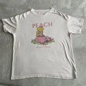 젤라피케 피치 룸웨어 티셔츠 마리오