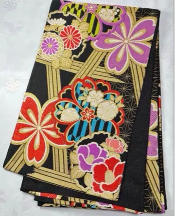 on-020 순수 실크 후쿠로 오비 후리소데 성인식 새상품급