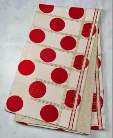 on-021 순수 실크 후쿠로 오비 후리소데 성인식 멋짐 새상품급