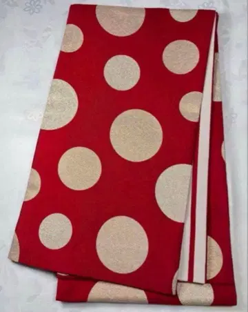 온-27 화학 섬유 후쿠로 오비 전통 리버서블 후리소데 성인식 새상품급