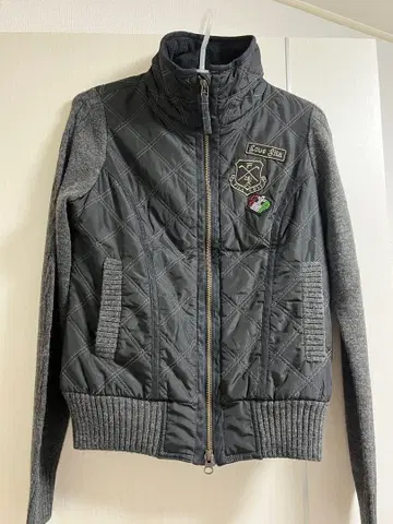 FILA 골프 점퍼 여성용 블랙/그레이