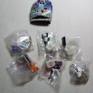 [ 쿠-10 ] 뽑기 게임 흔들흔들 마스코트 2 고양이 전 6종 컴플리트