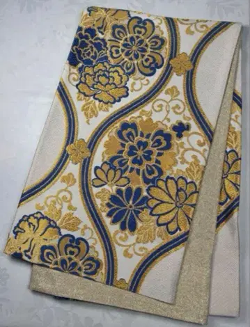 on-032 순수 실크 후쿠로 오비 후리소데 성인식 새상품급