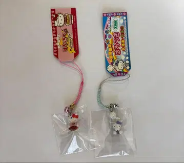 [ 미개봉 ] 헬로키티 지역 한정판 홋카이도 팥 유즈산 스트랩 끈장식