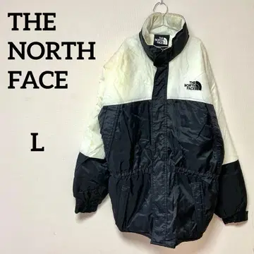 THE NORTH FACE 다운 자켓 바이컬러 블랙 x 화이트