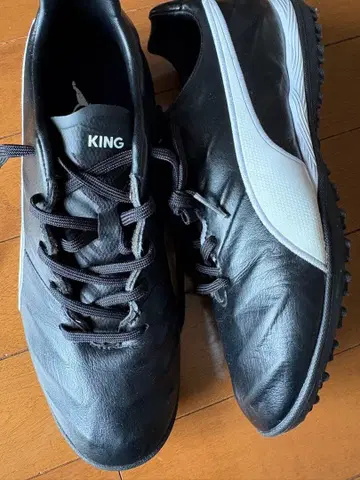 PUMA KING 블랙 트레이닝 슈즈