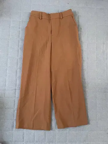 ANAYI 브라운 와이드 팬츠 사이즈 38